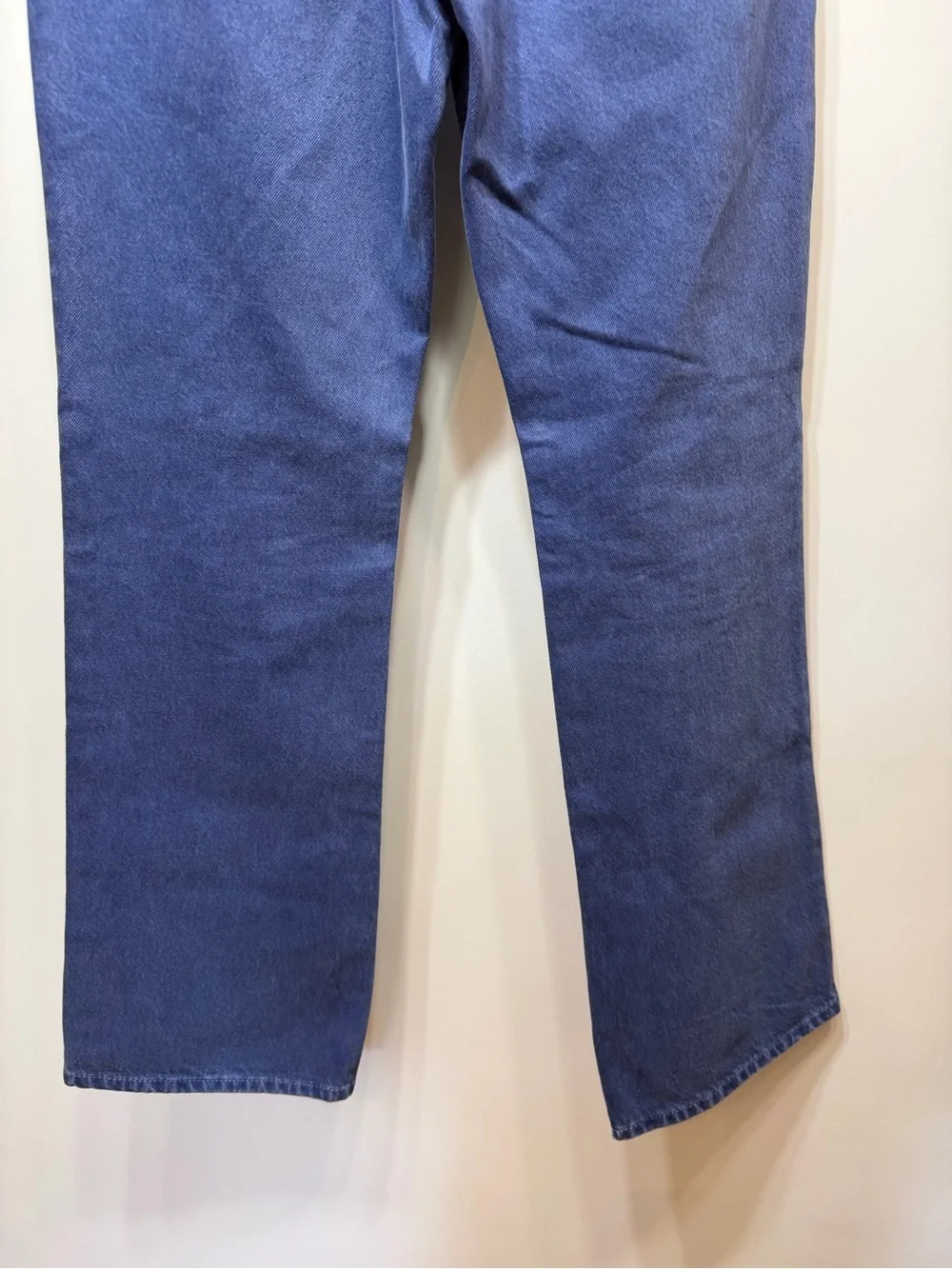 Zara Blue Classic Straight Leg Jeans Size 6